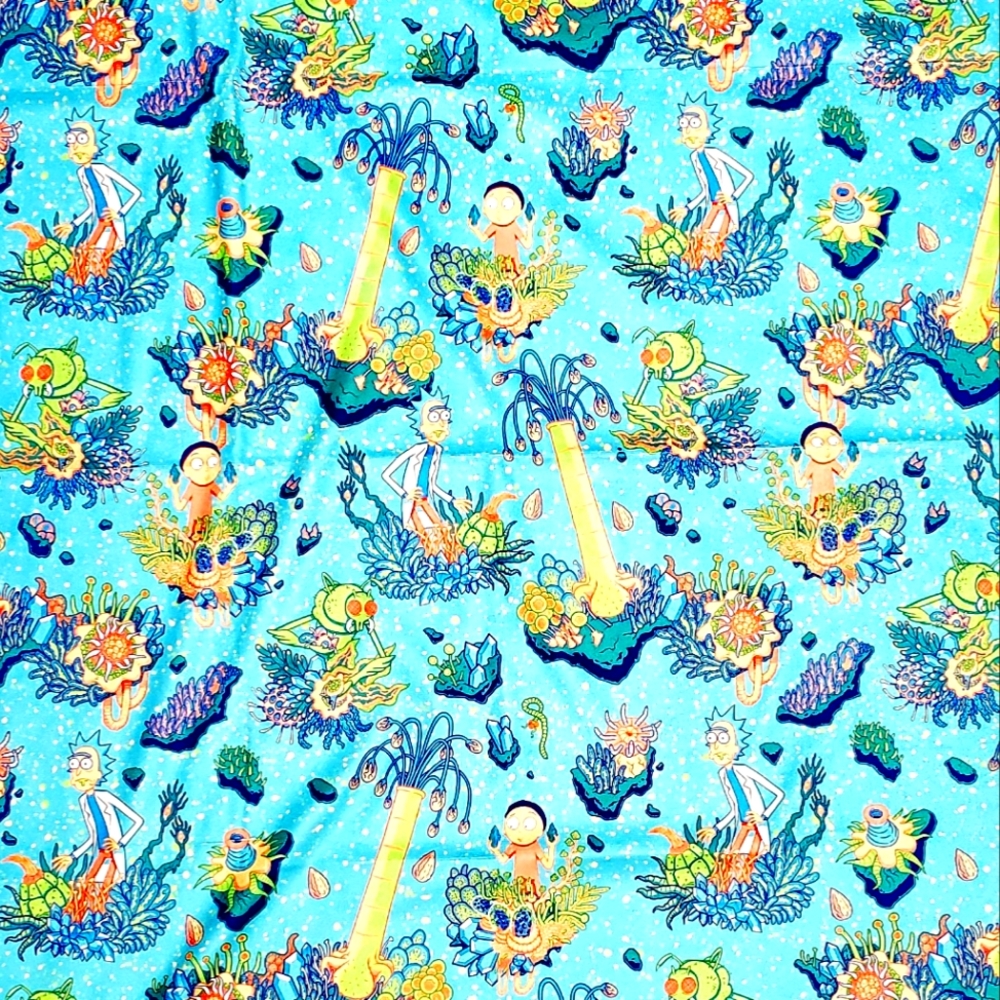 Rick & Morty Beach/Picnic Blanket